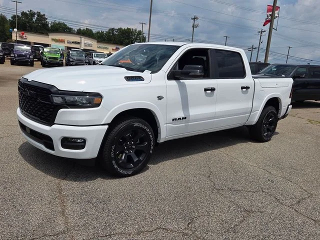 New 2026 Bright White Clear-Coat Exterior Paint RAM Big Horn/Lone Star image 3