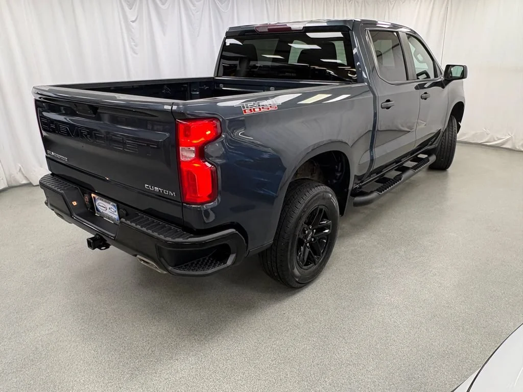 Certified Used 2021 SHADOW GRAY METALLIC Chevrolet Custom Trail Boss image 3