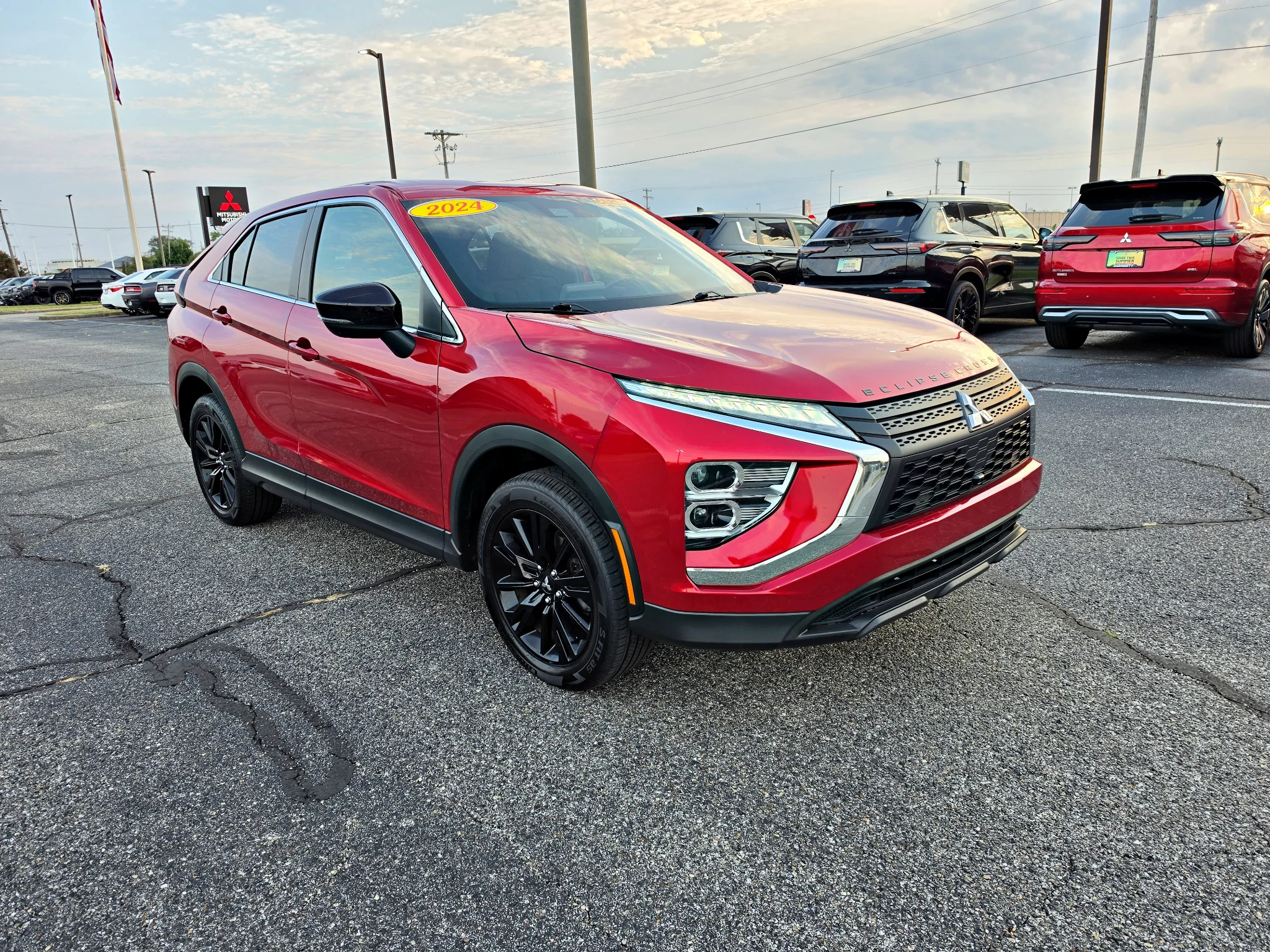 Used 2024 Red Diamond Mitsubishi LE image 4