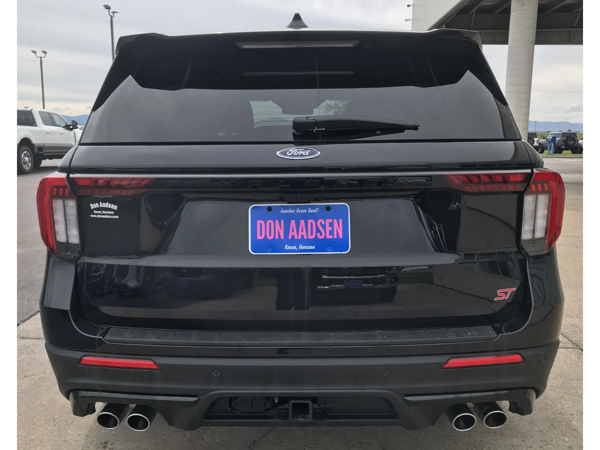 Certified Used 2025 Agate Black Metallic Ford ST image 7