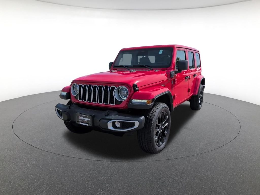 Used 2025 Red Jeep Sahara 4xe image 15