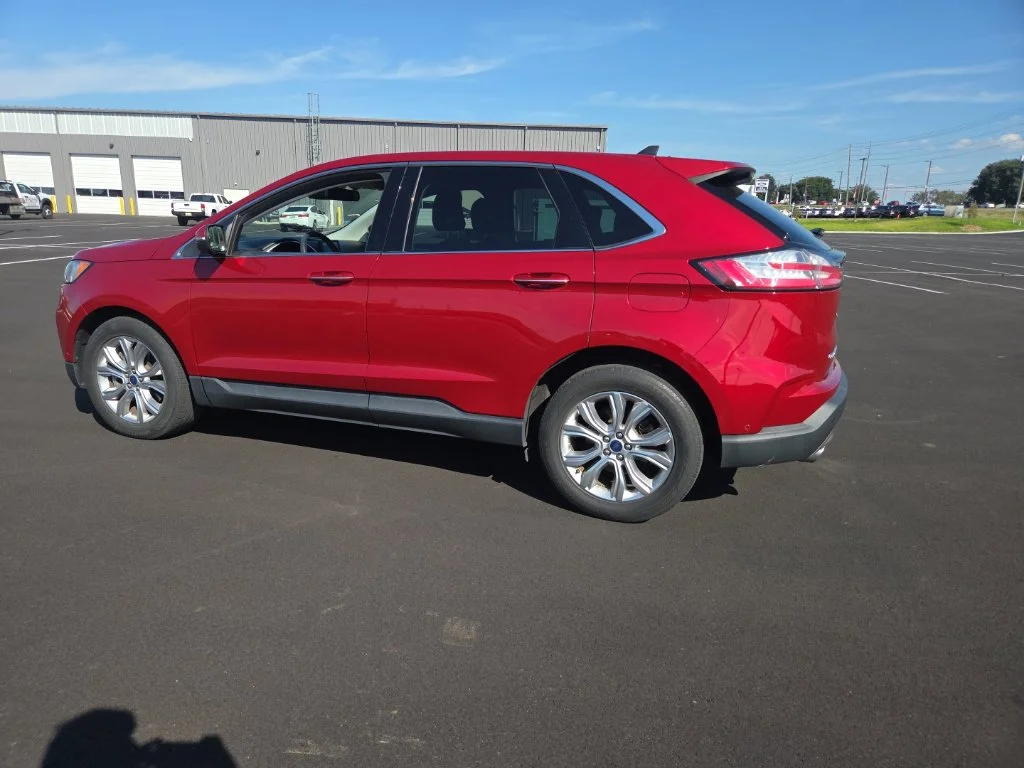 Used 2021 Red Ford Titanium image 11