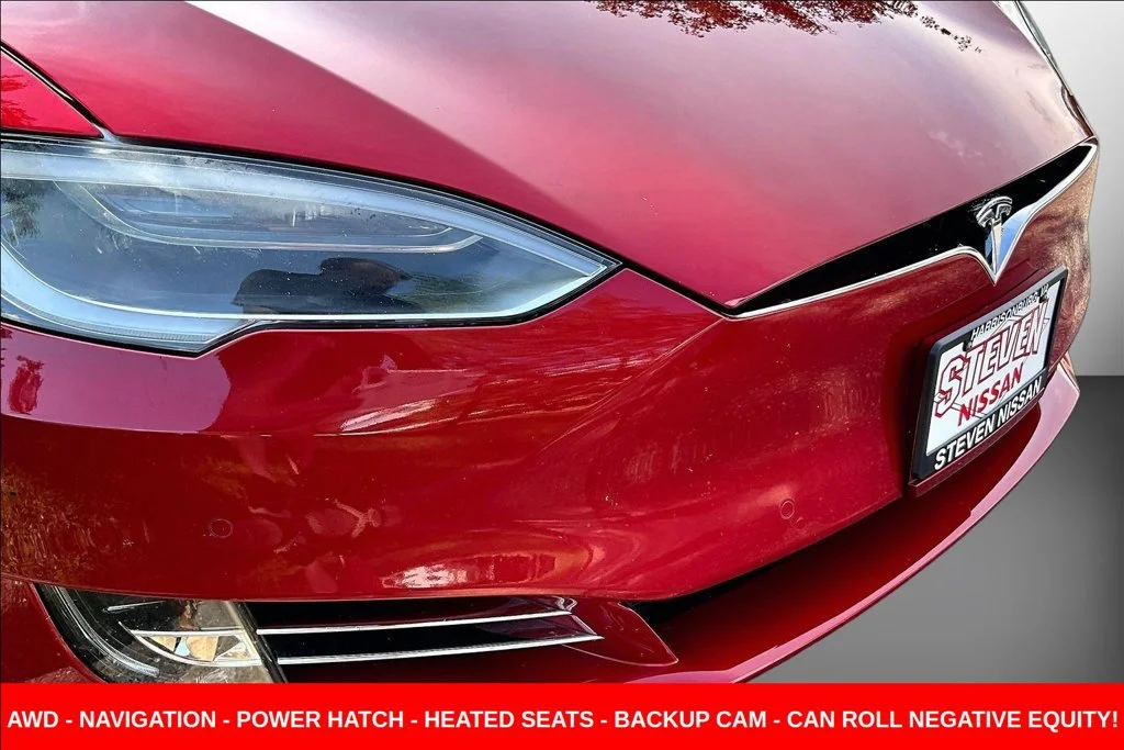 Used 2018 Red Tesla 100D image 36