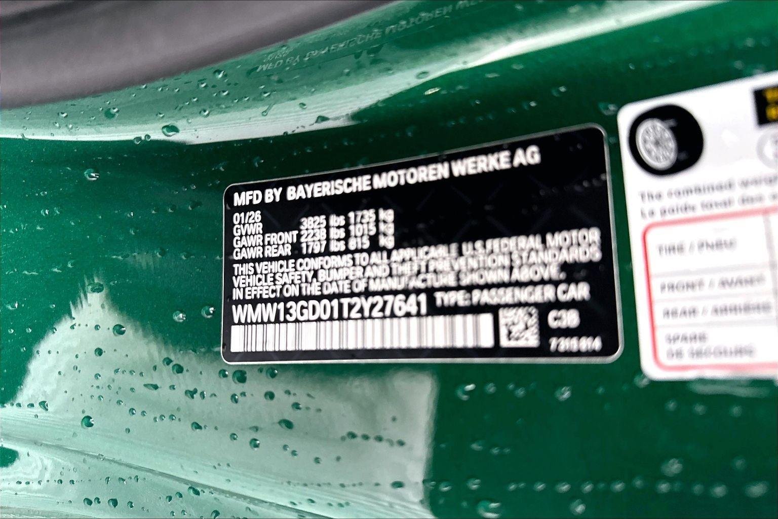 New 2026 British Racing Green IV Metallic MINI Cooper image 9