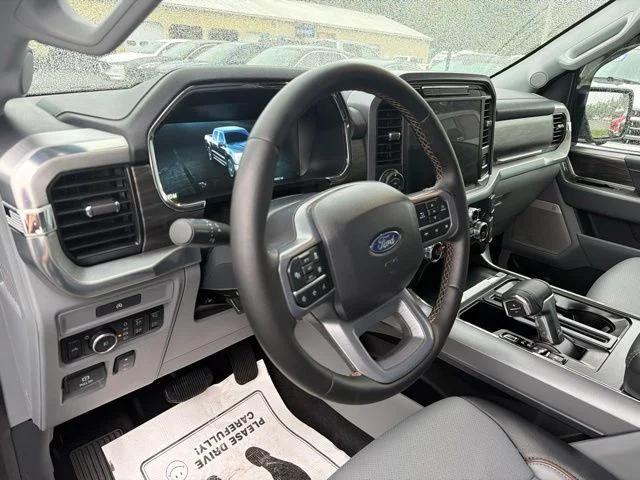 Used 2025 Antimatter Blue Metallic Ford Lariat image 23