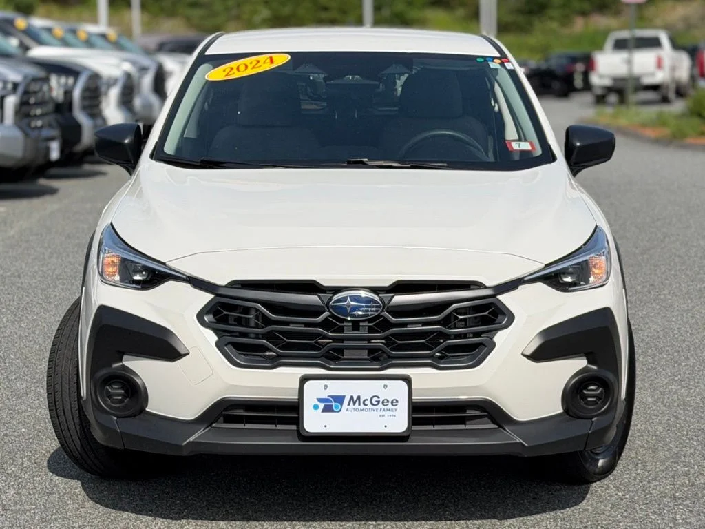 Used 2024 White Subaru Base image 2