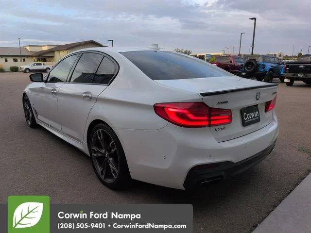 Used 2018 White BMW M550i xDrive image 5