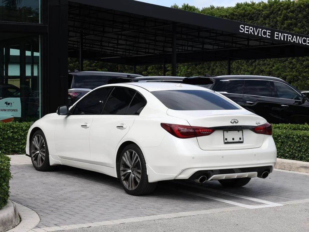 Certified Used 2023 White INFINITI SENSORY image 5