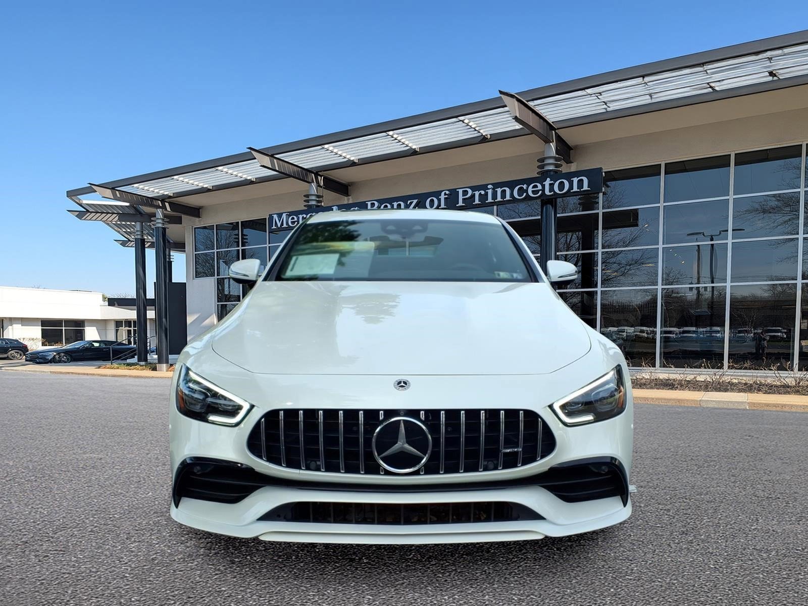 Certified Used 2023 MANUFAKTUR Diamond White Metallic Mercedes-Benz AMG® GT 53 4-Door Coupe image 8