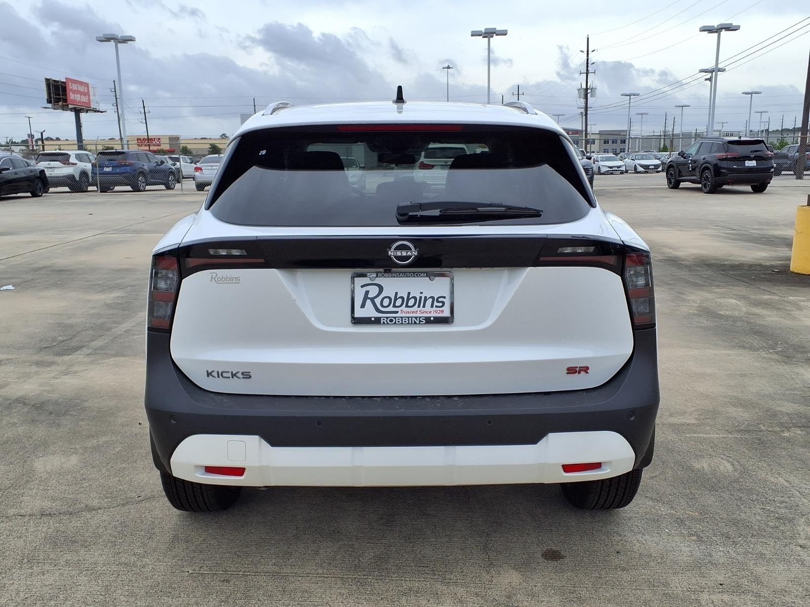 2026 Nissan Kicks SR White at Robbins Nissan