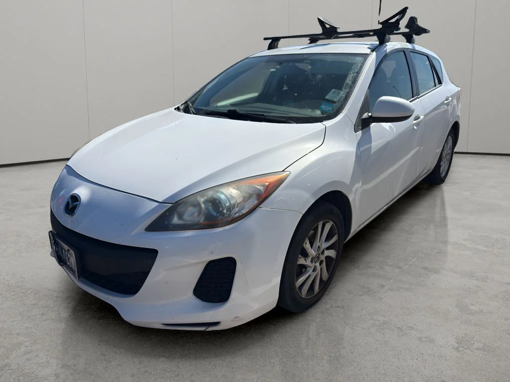 Used 2013 Crystal White Pearl Mica Mazda i Touring image 2