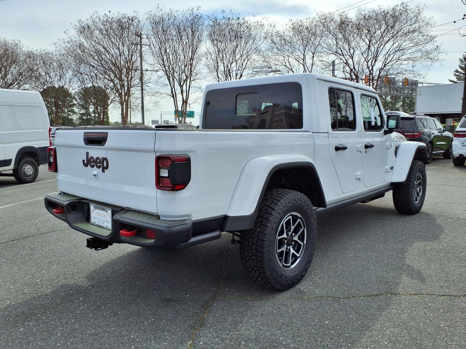 New 2026 Bright White Clear-Coat Exterior Paint Jeep  image 2
