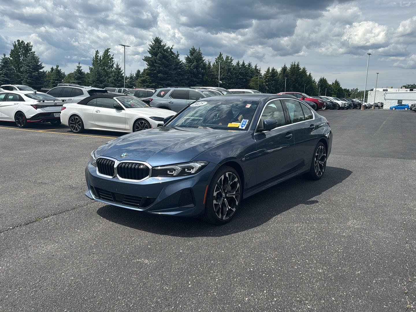 Used 2025 Arctic Race Blue Metallic BMW 330i xDrive image 7