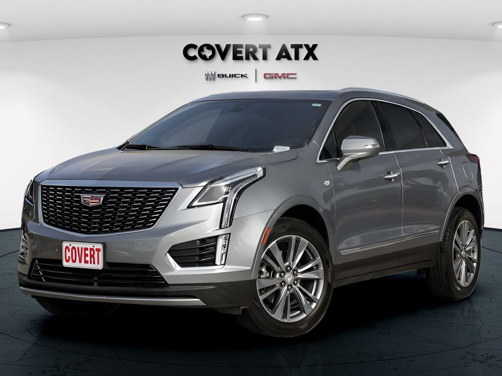 Used 2024 Argent Silver Metallic Cadillac Premium Luxury image 2
