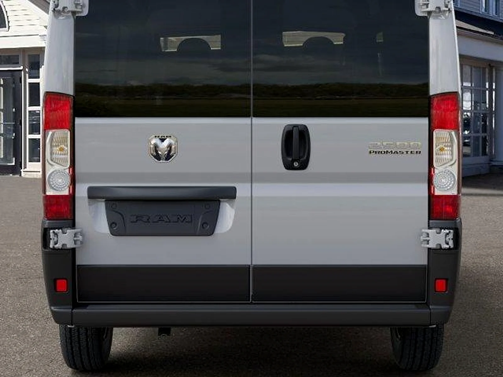 New 2026 Bright White Clear-Coat Exterior Paint RAM Cargo Van Tradesman High Roof 159" WB w/Pass Seat image 13