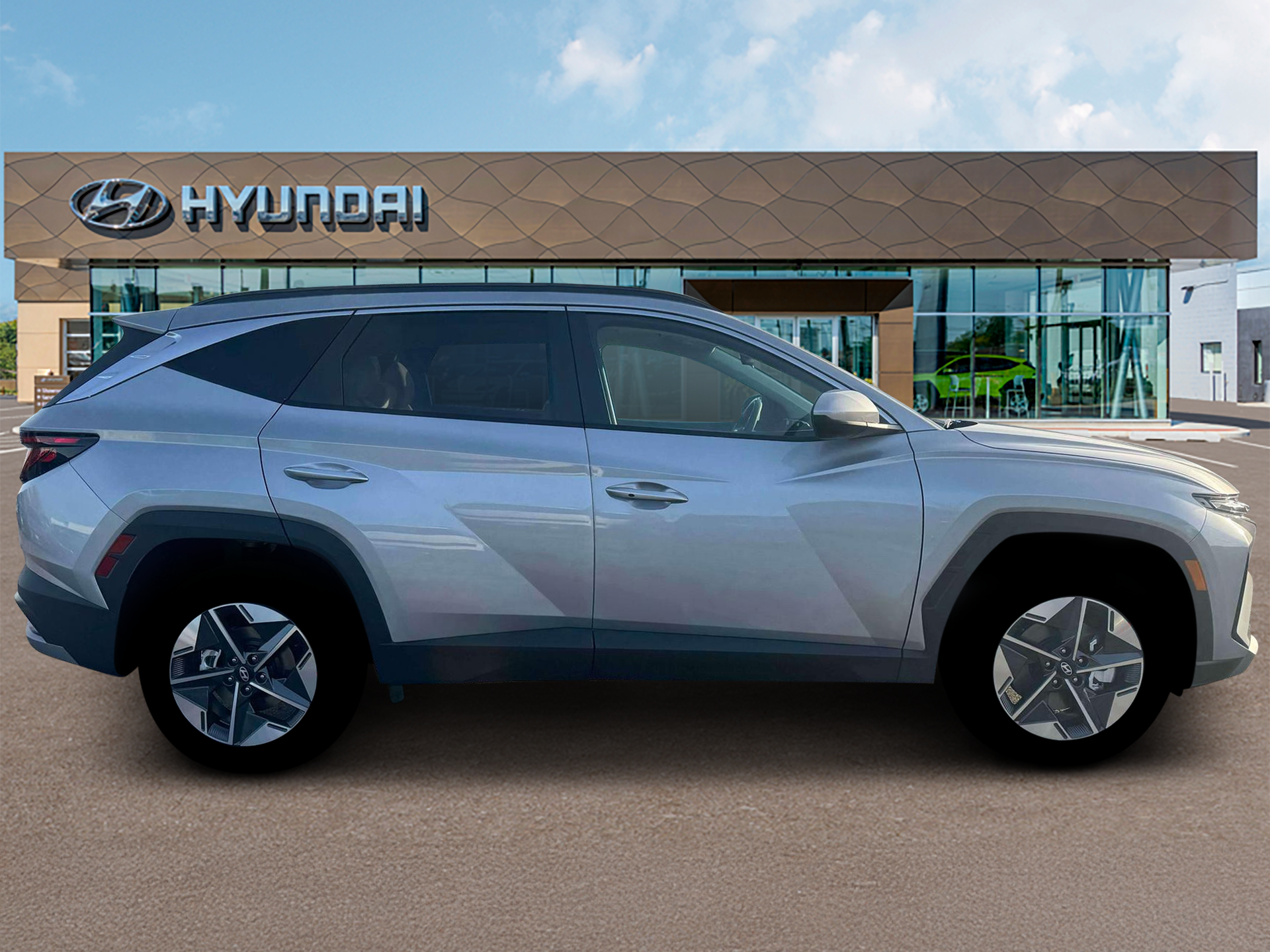 New 2026 Shimmering Silver Hyundai SEL AWD image 9