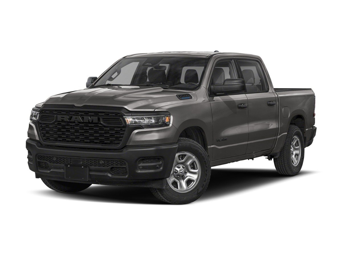 New 2026 Bright White Clear-Coat Exterior Paint RAM Laramie image 14