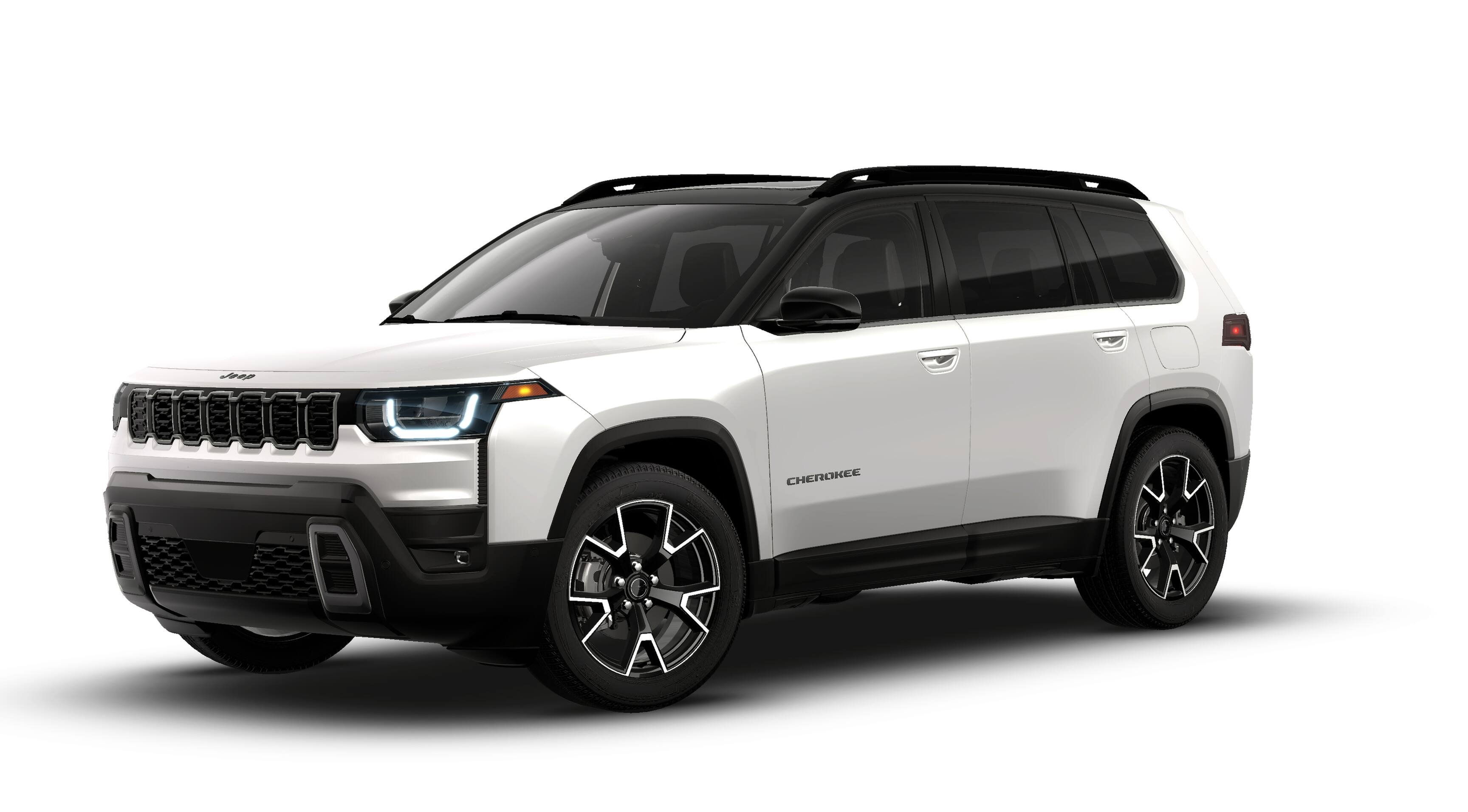 New 2026 Bright White Clear-Coat Exterior Paint Jeep Overland image 27