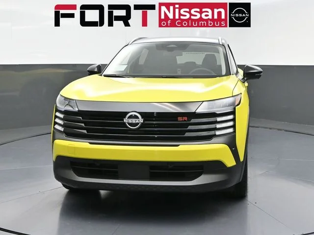 New 2025 Two-tone Yuzu Yellow Metallic / Super Black Nissan SR image 2