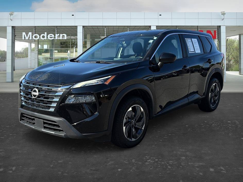 Used 2025 Super Black Nissan SV image 1