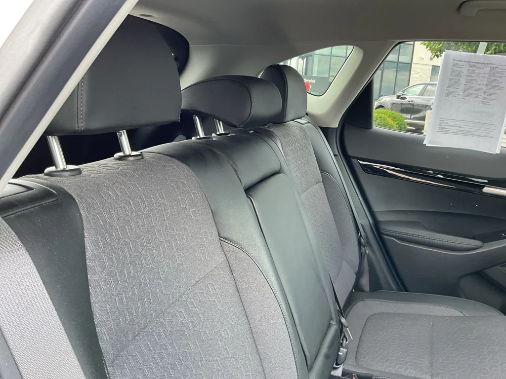 Used 2024 Clear White/Black Roof Kia S image 13