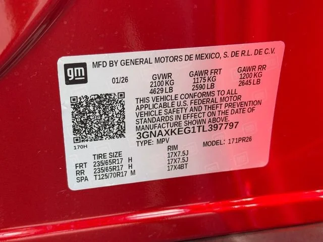 New 2026 Radiant Red Tintcoat Chevrolet ACTIV image 12