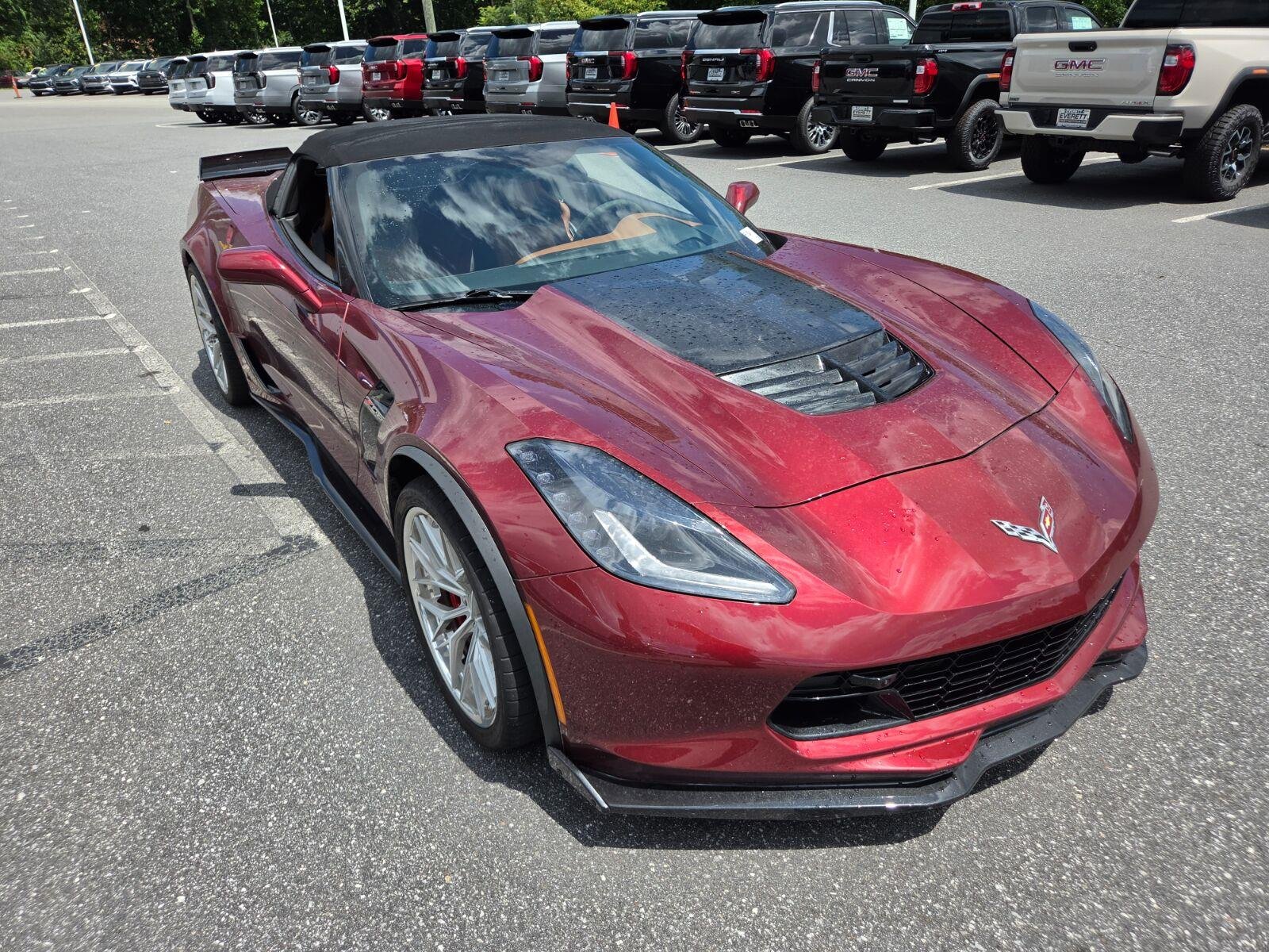 Used 2019 LONG BEACH RED METALLIC TINTCOAT Chevrolet Z06 2LZ image 14