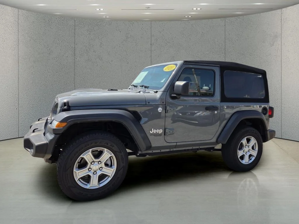 Used 2020 Gray Jeep Sport S image 1