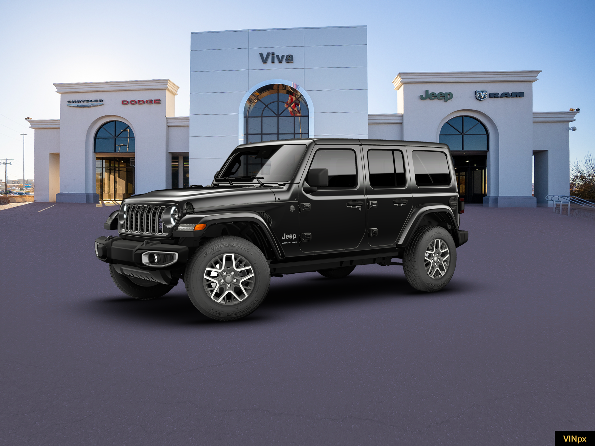 New 2026 Black Clear-Coat Exterior Paint Jeep Sahara image 2