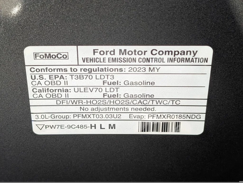 Certified Used 2023 Carbonized Gray Metallic Ford Platinum image 29