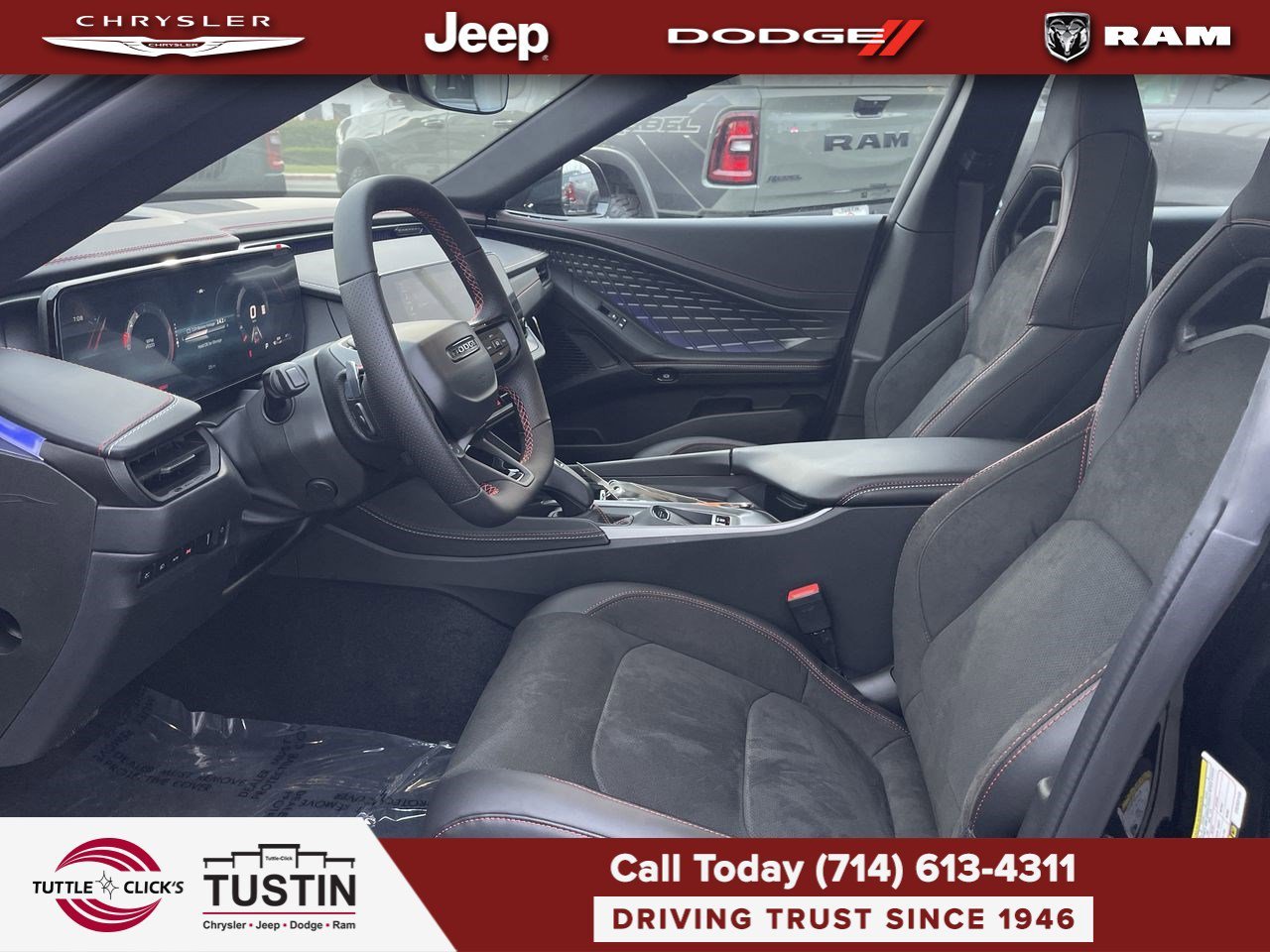 New 2026 Diamond Black Crystal Pearlcoat Dodge R/T Plus image 17