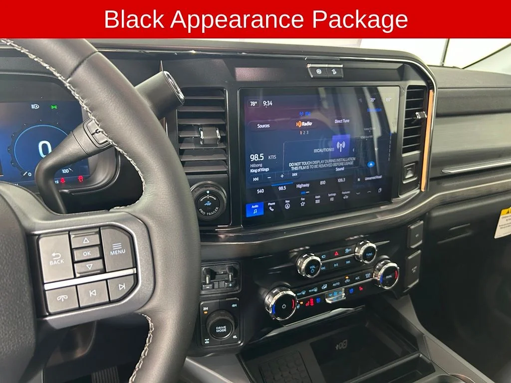 New 2026 Star White Metallic Tri-Coat Ford F-350® Lariat® image 3
