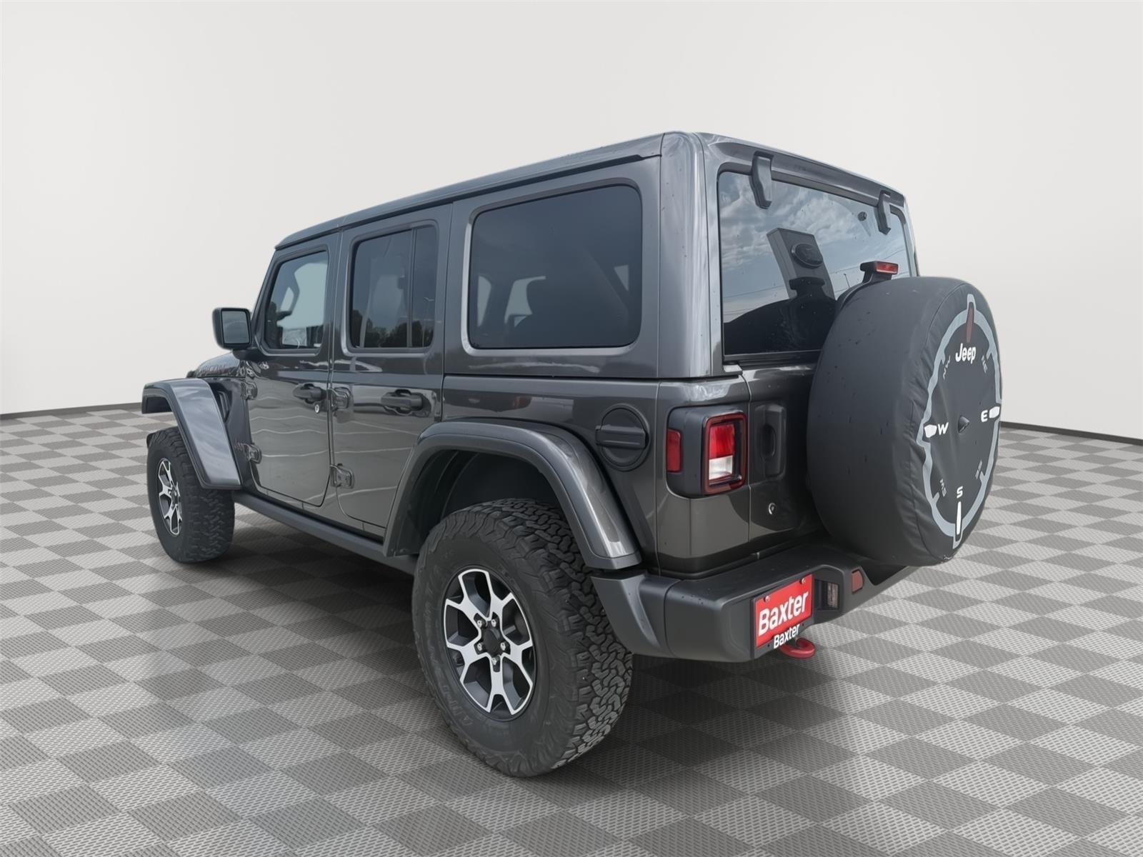 Used 2019 Granite Crystal Metallic Clearcoat Jeep Rubicon image 7