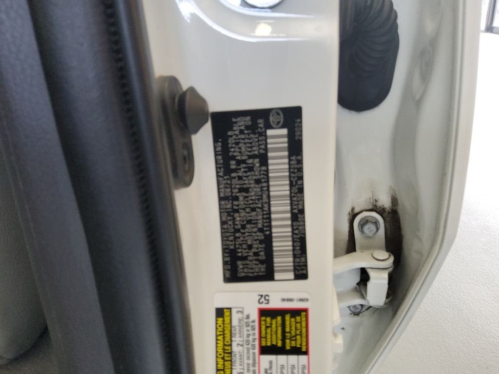 Used 2021 White Toyota SE image 20