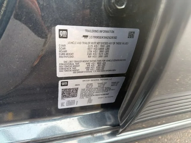 Used 2021 DARK SKY METALLIC GMC Elevation image 35