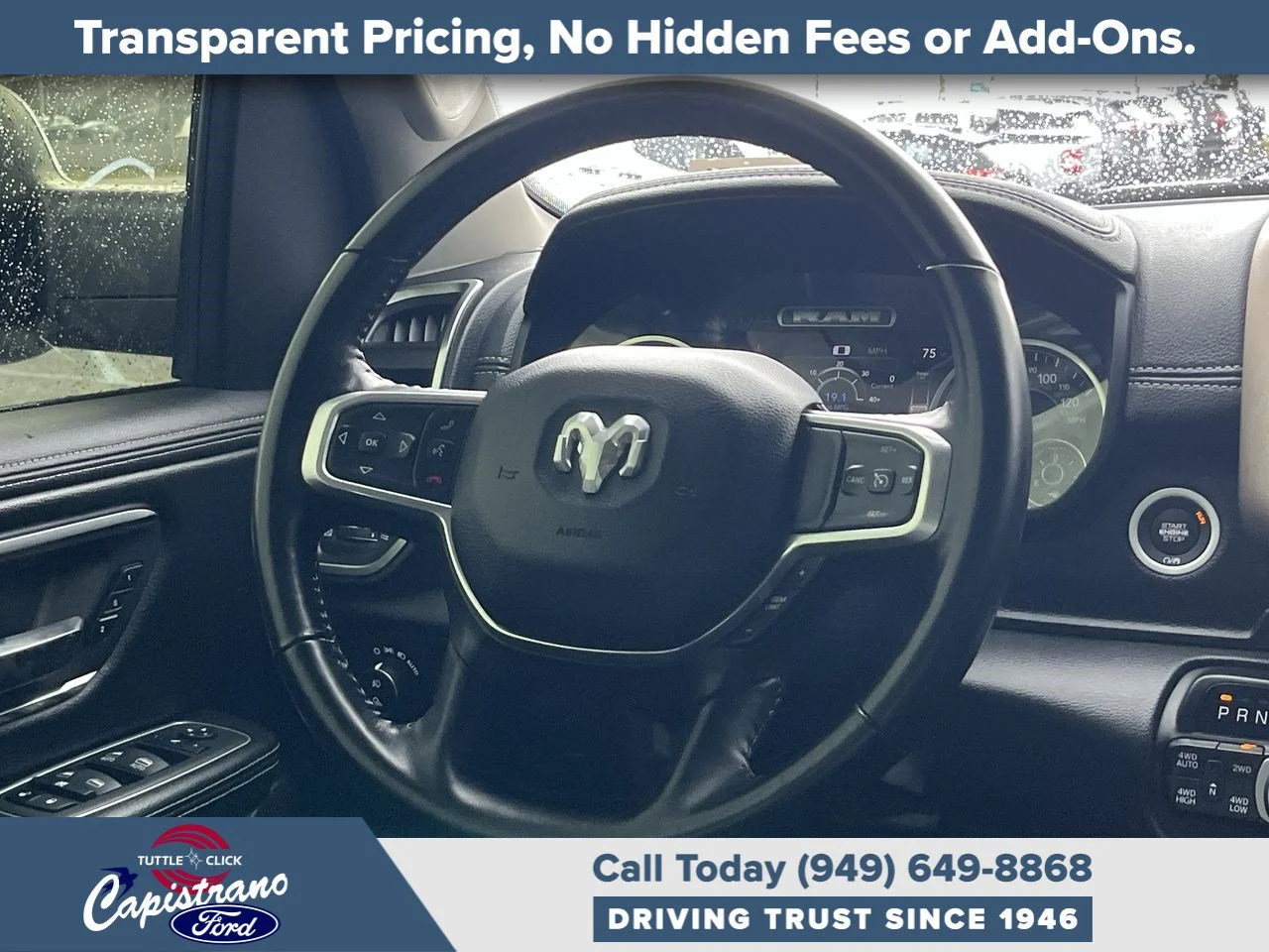 Used 2022 Bright White Clearcoat Ram Laramie image 24