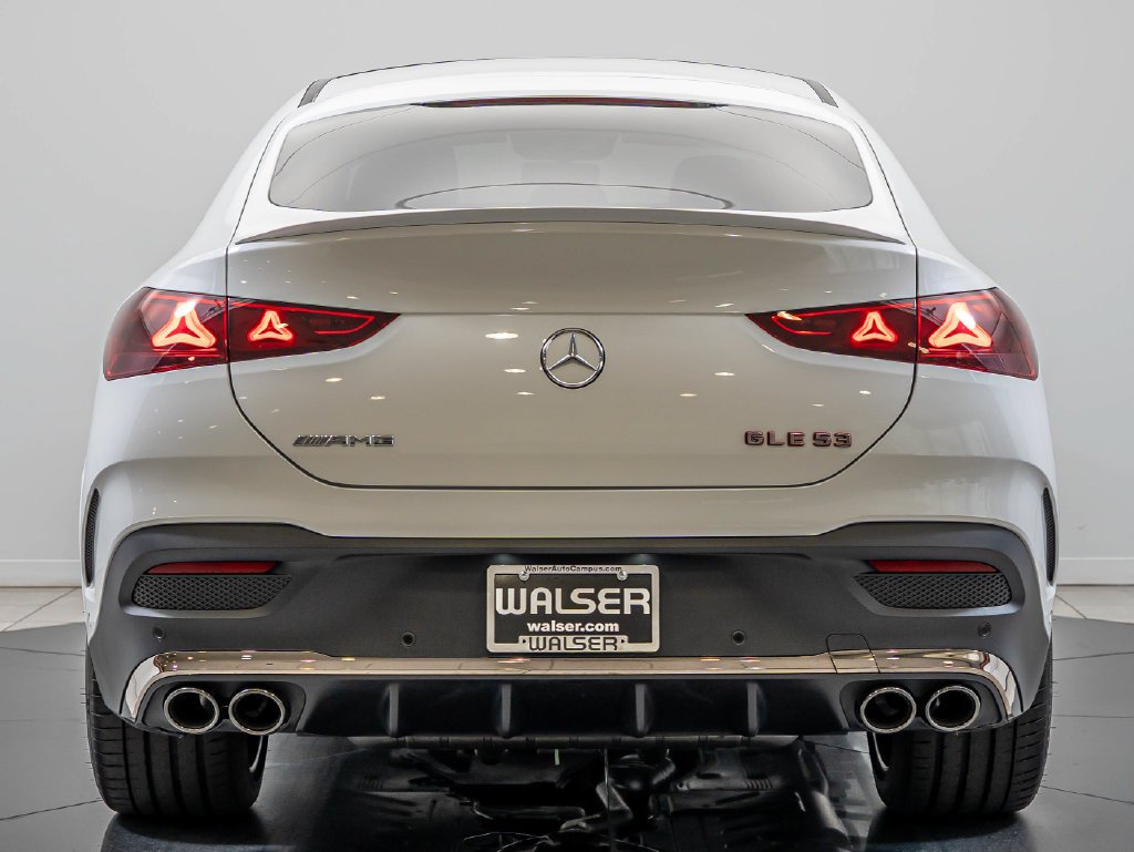 New 2027 MANUFAKTUR Moonlight White Metallic Mercedes-Benz AMG® GLE 53e 4MATIC+ Coupe image 7