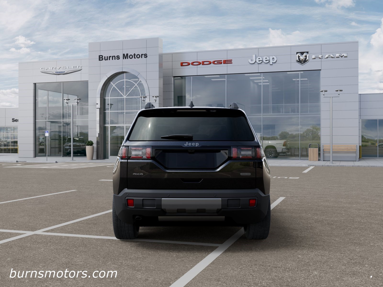 New 2026 Diamond Black Crystal Pearl-Coat Exterior Paint Jeep Overland image 7
