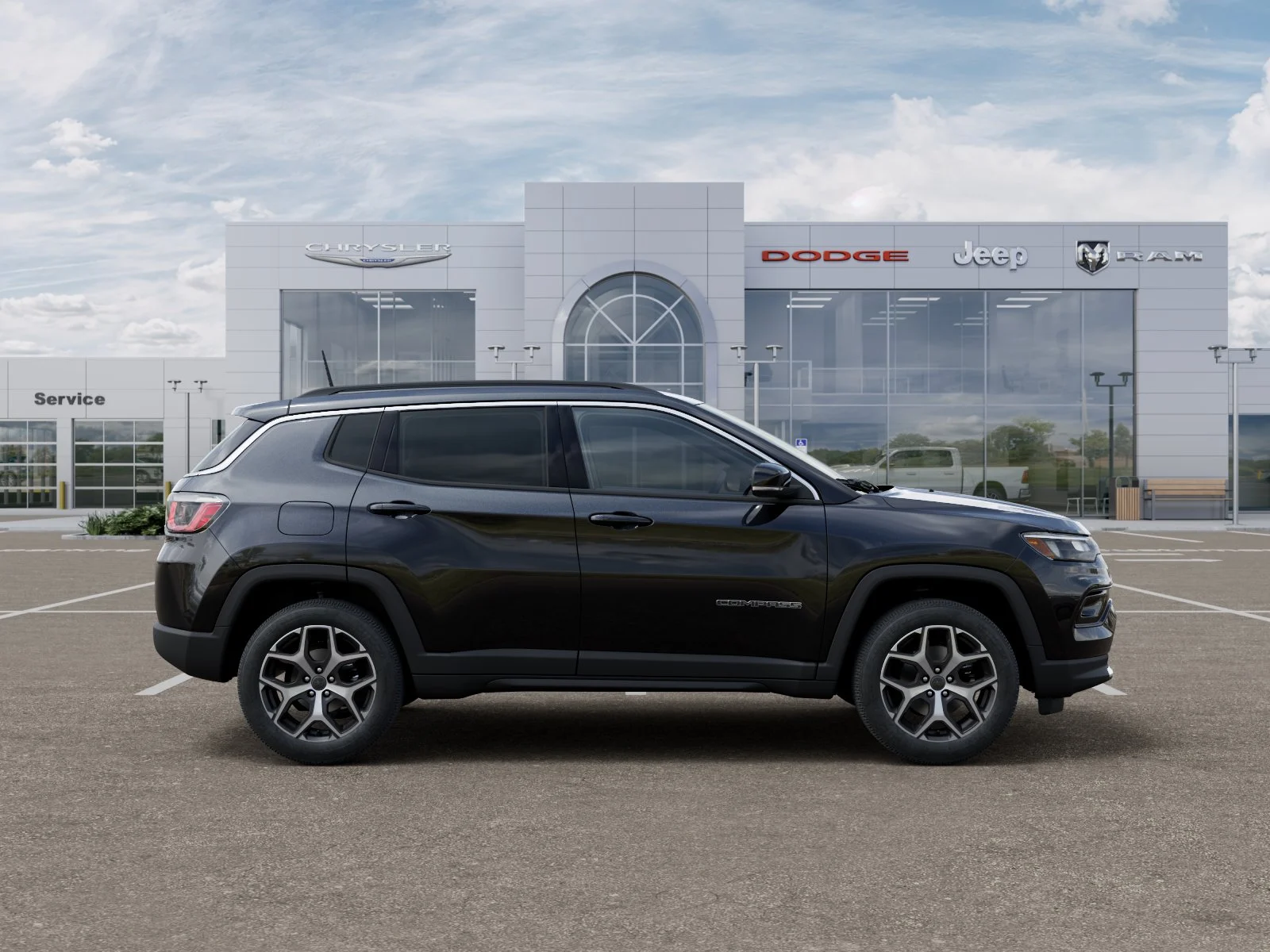 New 2026 Diamond Black Crystal Pearl-Coat Exterior Paint Jeep Limited image 47