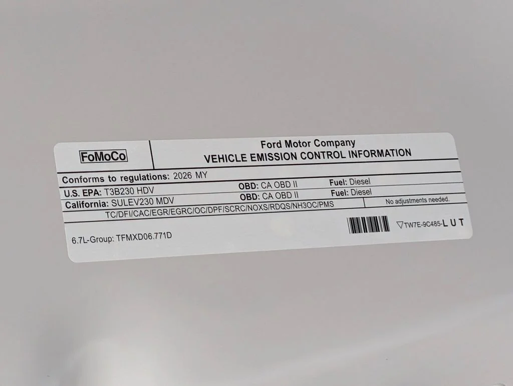 New 2026 Oxford White Ford F-250® Lariat® image 34