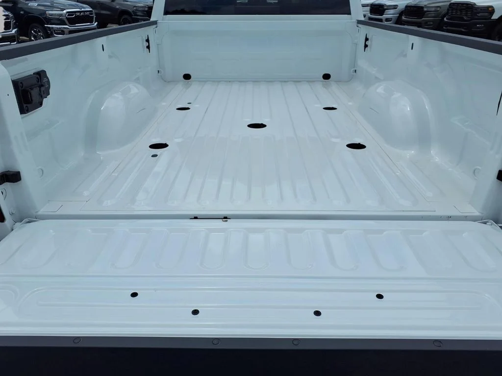 New 2026 Bright White Clear-Coat Exterior Paint RAM Laramie image 26