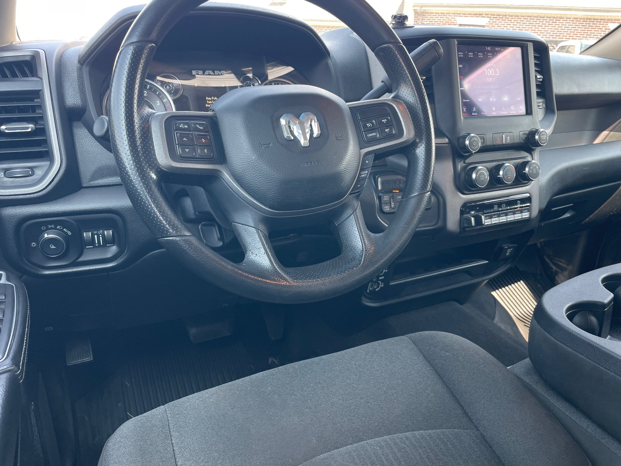 Used 2020 Granite Crystal Metallic Clearcoat Ram Tradesman image 9