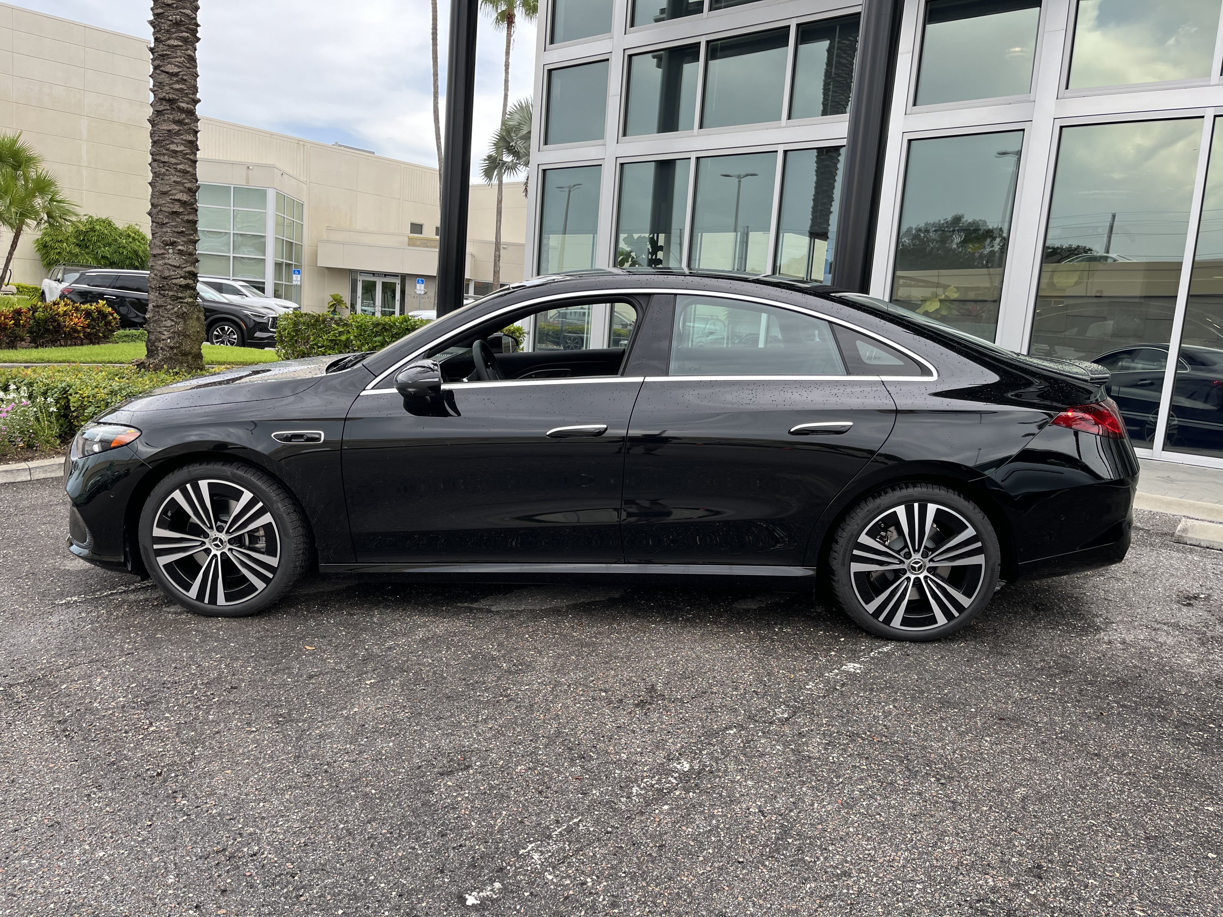 New 2027 Cosmos Black Metallic Mercedes-Benz CLA 250+ Electric image 3