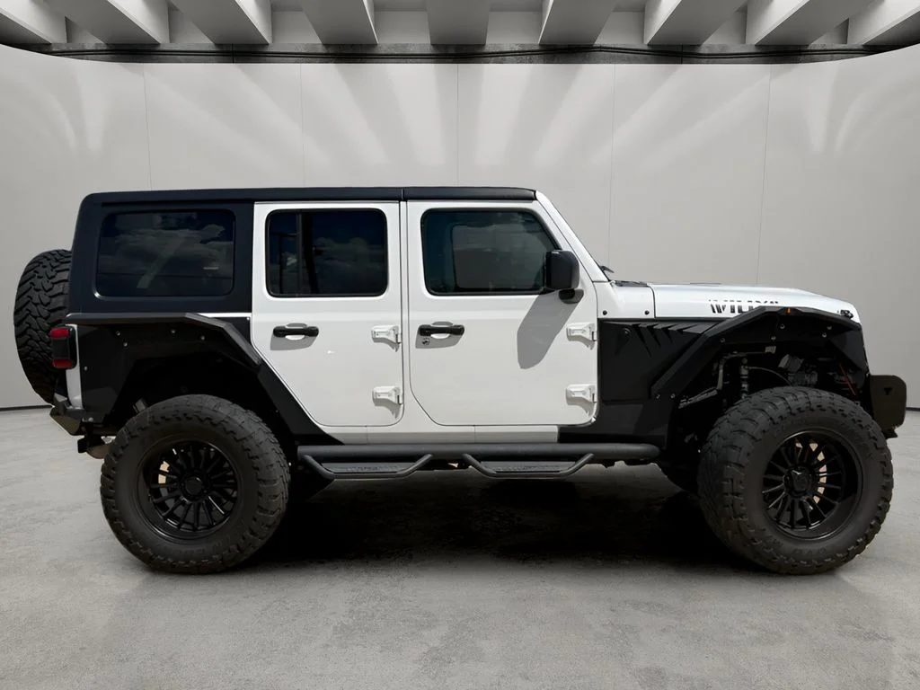 Used 2020 Bright White Clearcoat Jeep Willys image 8