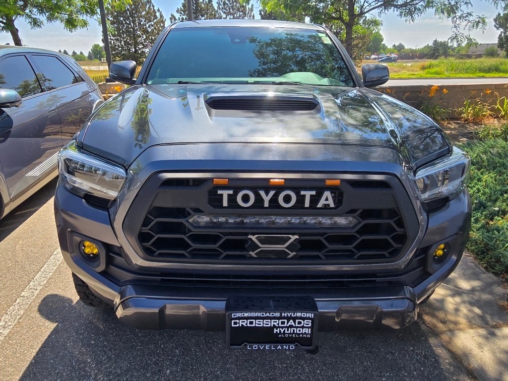 Used 2022 Magnetic Gray Metallic Toyota TRD Sport image 7
