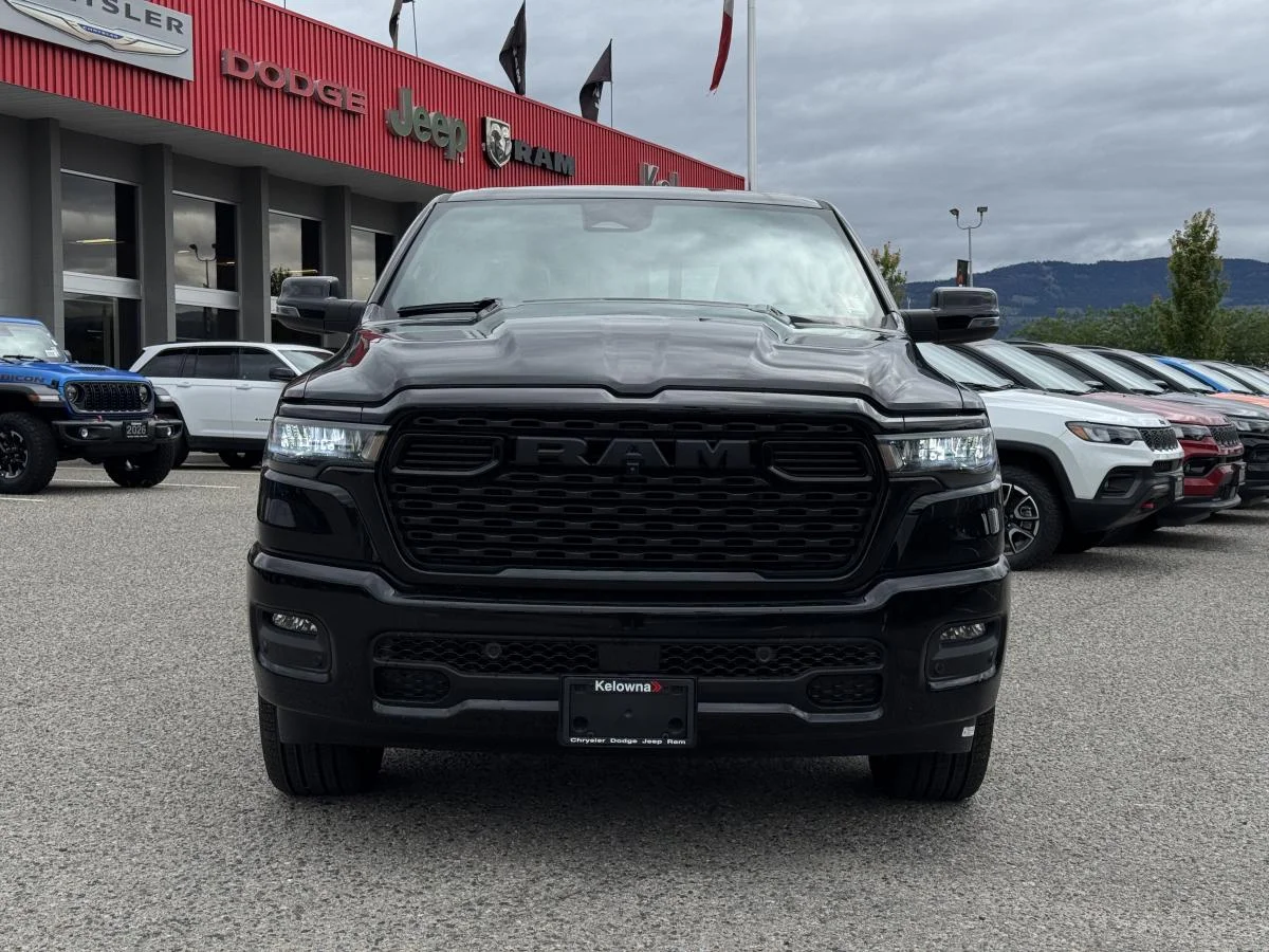 New 2026 Black RAM Sport 4x4 Crew Cab 6