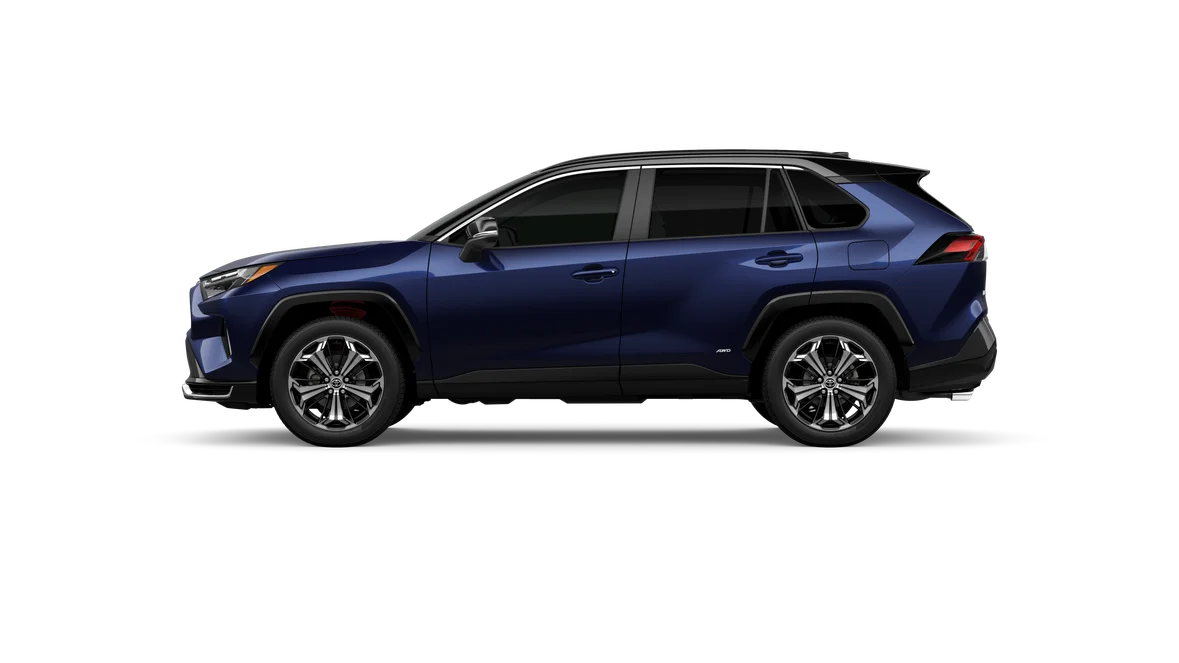 New 2025 Blueprint/Midnight Black Metallic Roof Toyota XSE image 3