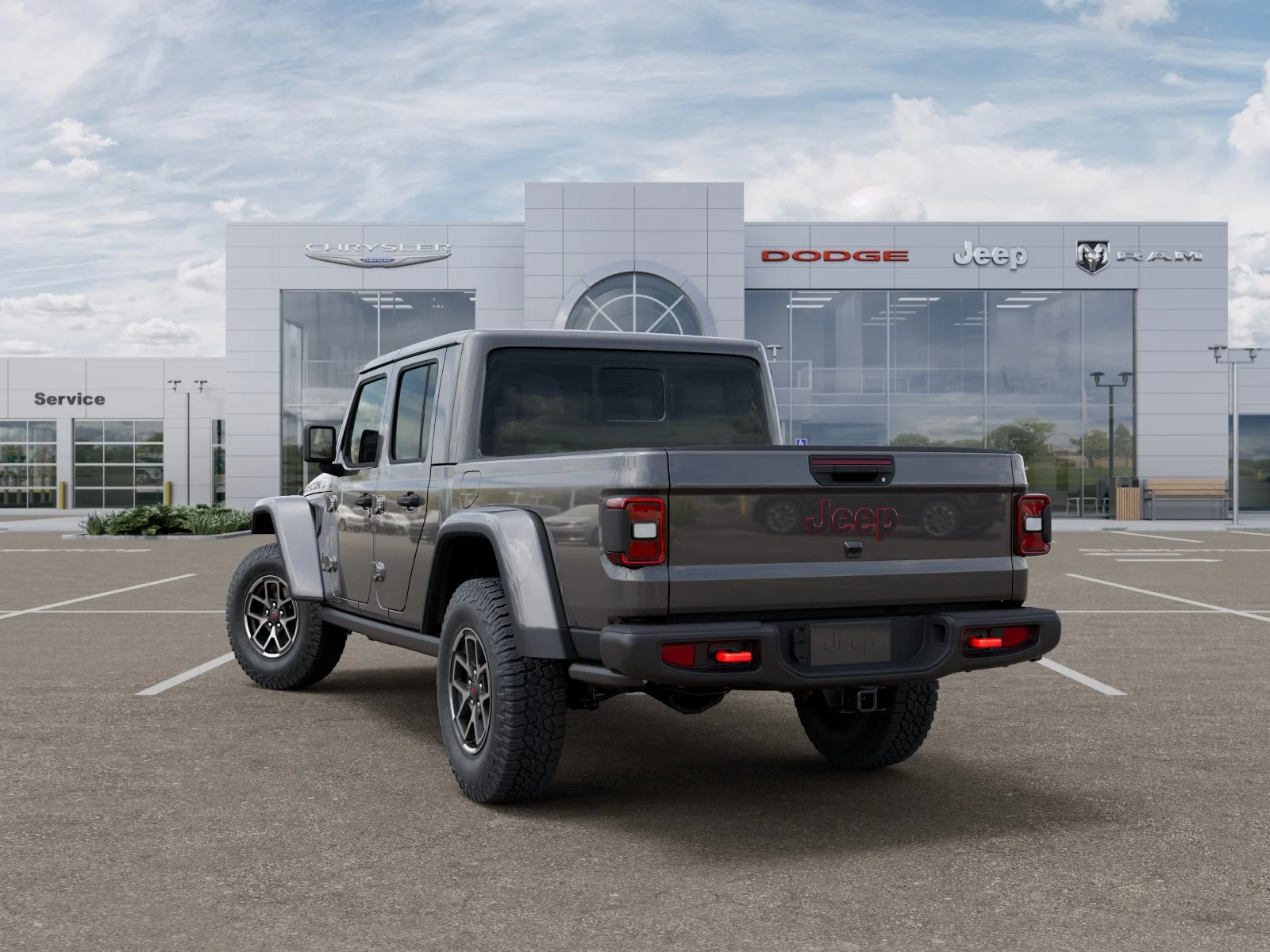 New 2026 Granite Crystal Metallic Clear-Coat Exterior Paint Jeep Rubicon image 30