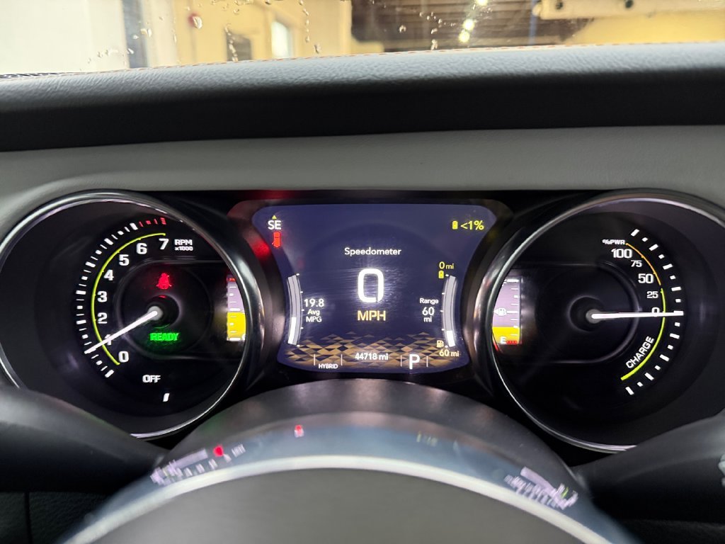 Used 2023 White Jeep Sahara 4xe image 14