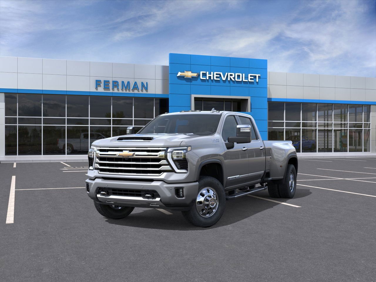 New 2026 Sterling Gray Metallic Chevrolet High Country DRW image 9